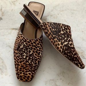 Louise et Cie Leather Heeled  Mule